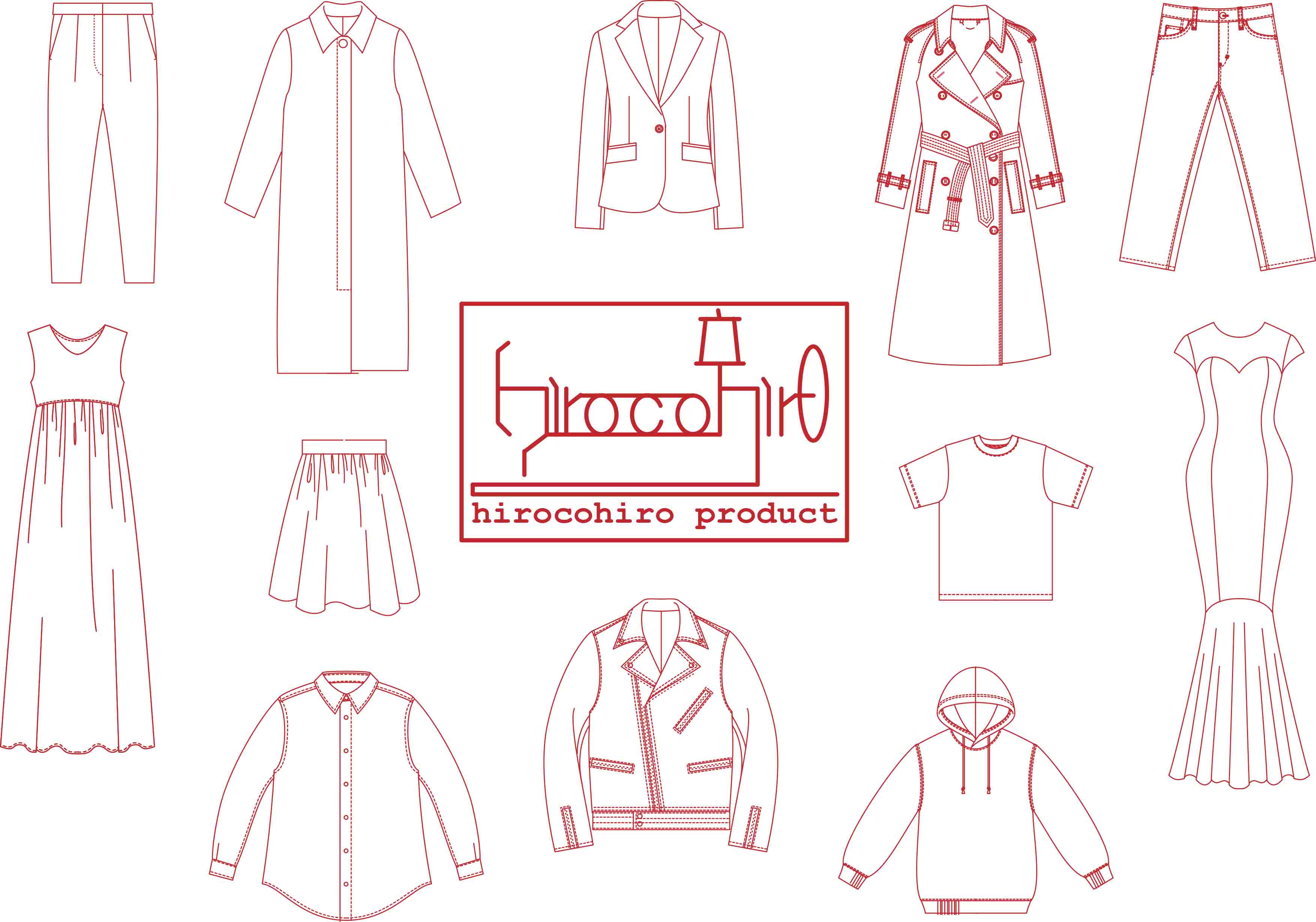 洋服のオーダーメイド hirocohiro product 東京から全国へ